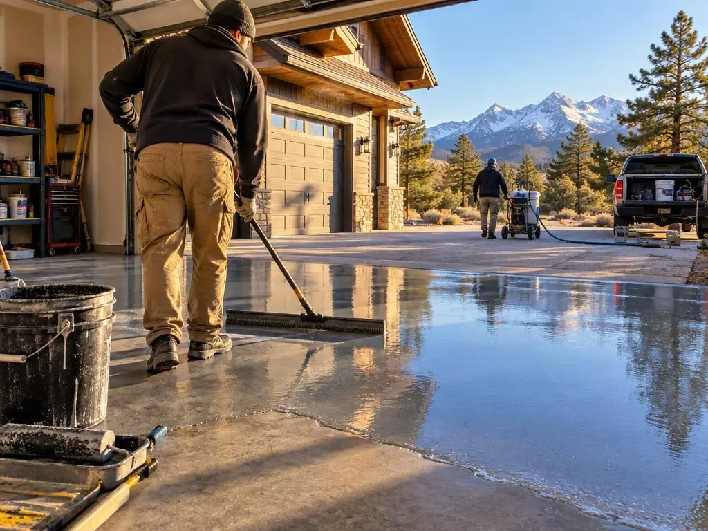 Garage Floor Coating in Bend, OR
